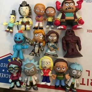 Rick & Morty mini figure collection
